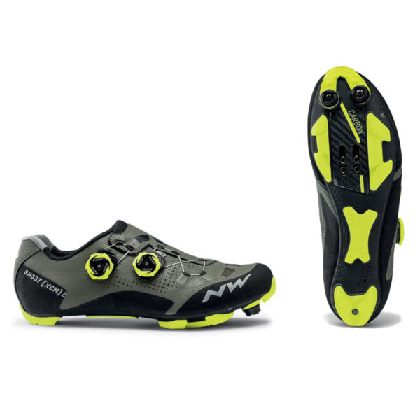 Scarpe NORTHWAVE Ghost XCM 2 Ciclismo MTB XC-Marathon SPD Suola Carbon