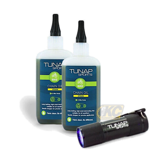 Olio Catena TUNAP SPORTS Ultimate 200 ml Kit con Torcia UV in Omaggio