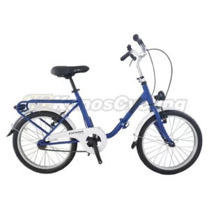 Bicicletta Pieghevole ESPERIA Graziella 20" Acciaio Blu