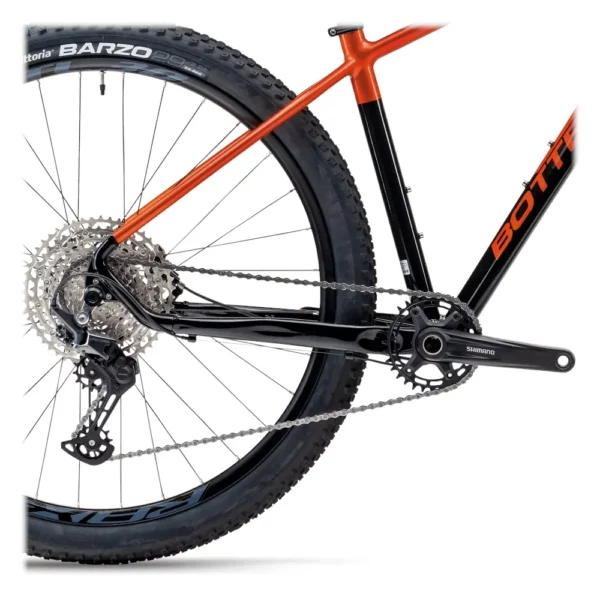 Bicicletta BOTTECCHIA Stelvio 297+ MTB Deore 1x12 Arancio Nero - immagine 3