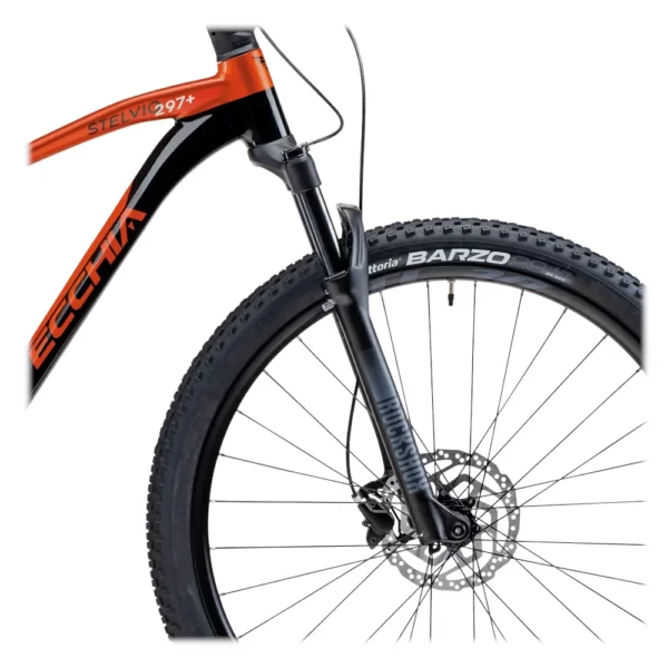 Bicicletta BOTTECCHIA Stelvio 297+ MTB Deore 1x12 Arancio Nero - immagine 4