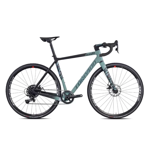 Bicicletta TORPADO Zenith X 11v Gravel Carbonio Verde Salvia