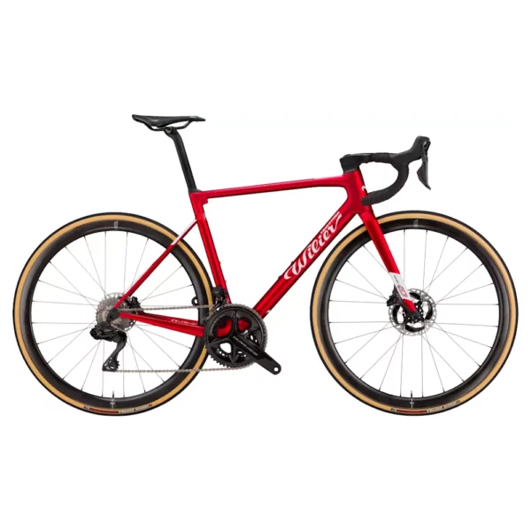 Bicicletta WILIER 0 SLR Ultegra Di2 Miche SWR40 Rosso