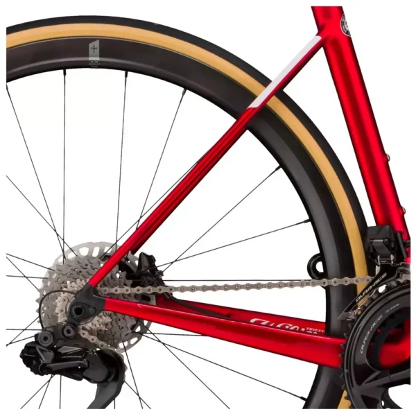 Bicicletta WILIER 0 SLR Ultegra Di2 Miche SWR40 Rosso - Image 4