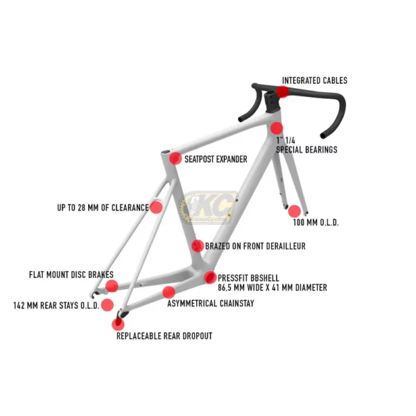 Bicicletta WILIER 0 SLR Ultegra Di2 Miche SWR40 Rosso - Image 7