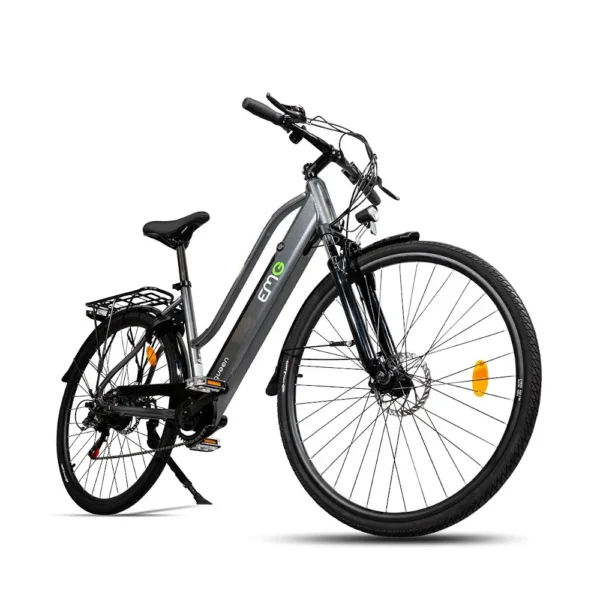 Bicicletta elettrica EMG Queen 28" Disco Grigio - immagine 3