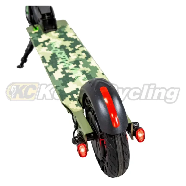 Monopattino Elettrico EMG Velociptor Skill2 Verde Militare - immagine 4