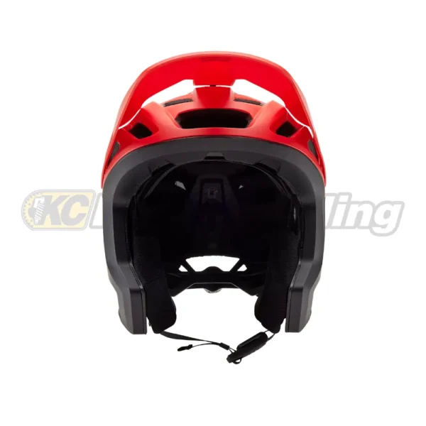 Casco FOX RACING Dropframe Pro Arancione Fiamma - immagine 4