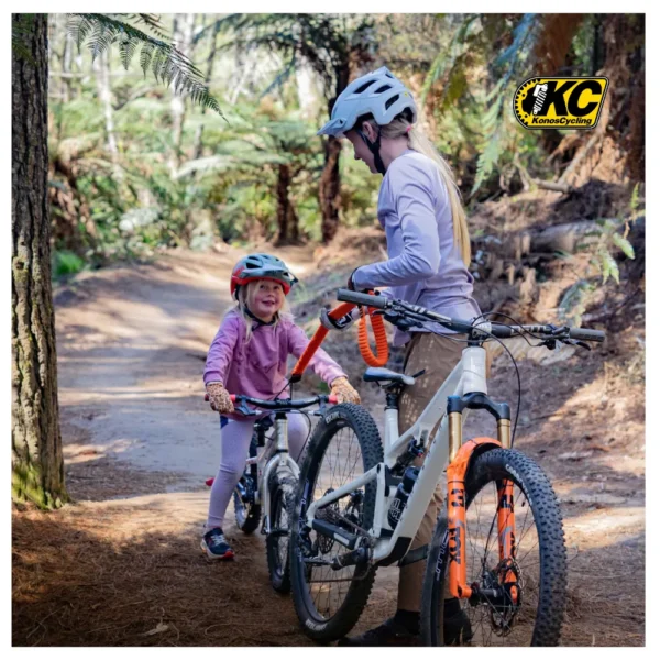 Cinghia KIDS RIDE SHOTGUN Fune da Traino Elastica Allungabile per Biciclette MTB - immagine 8