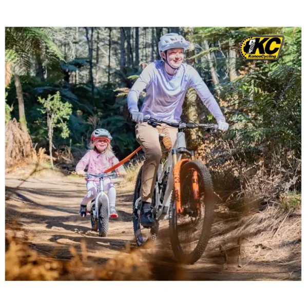 Cinghia KIDS RIDE SHOTGUN Fune da Traino Elastica Allungabile per Biciclette MTB - immagine 7